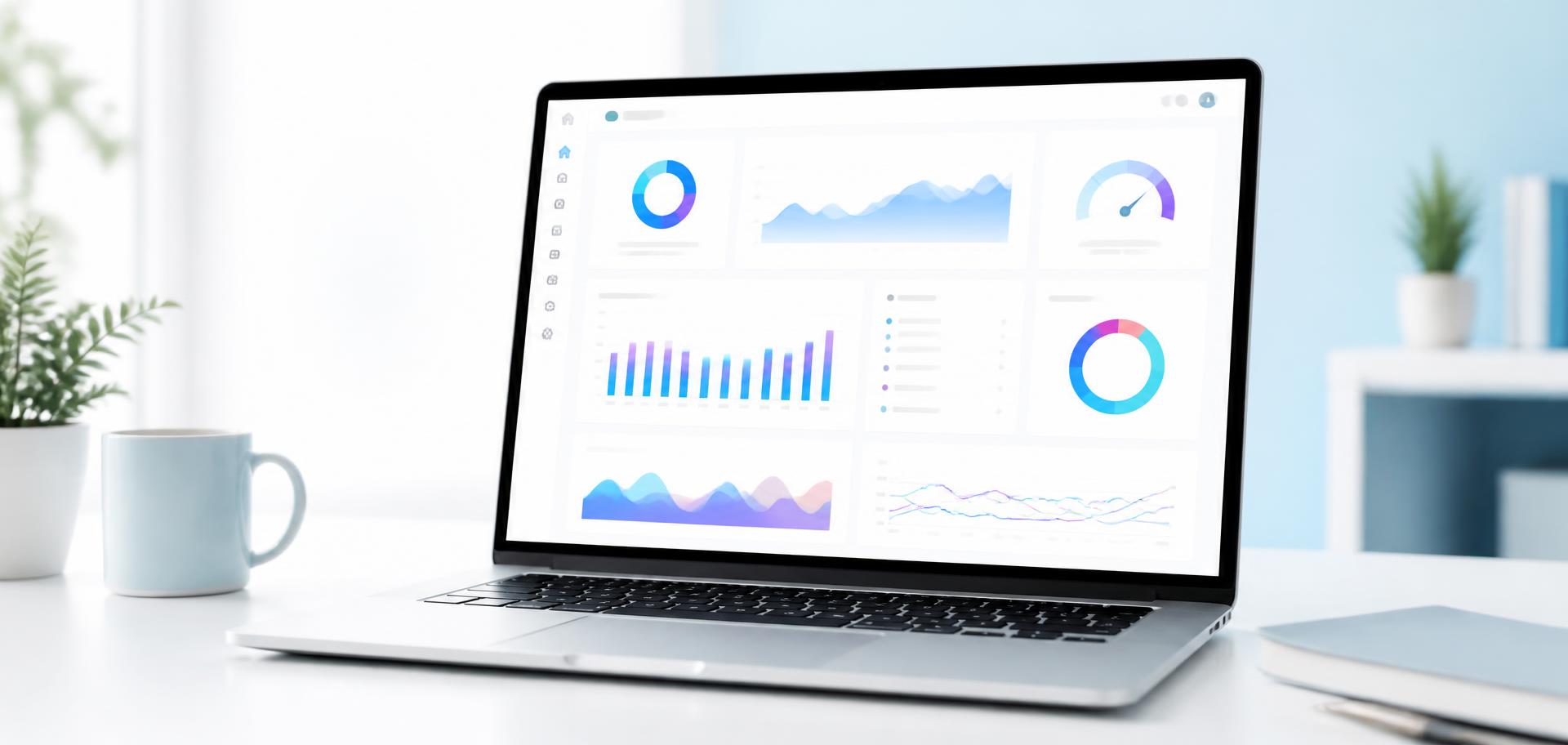 Analytics dashboards showing store performance