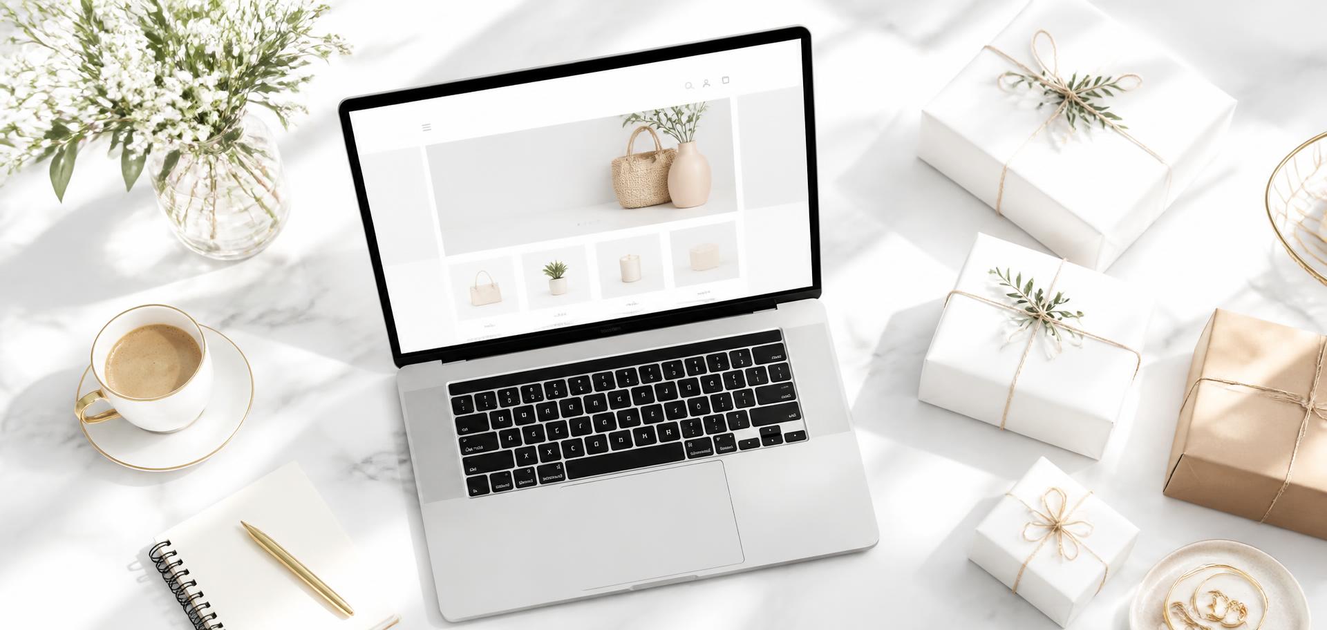 Designer building a Shopify storefront