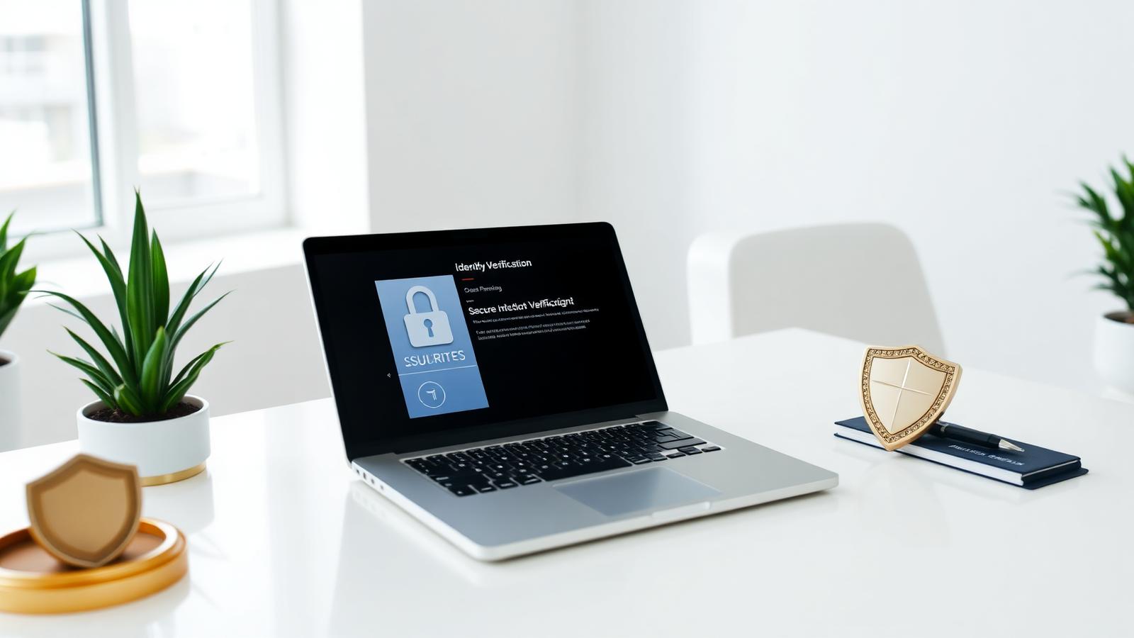 Secure digital identity verification workspace